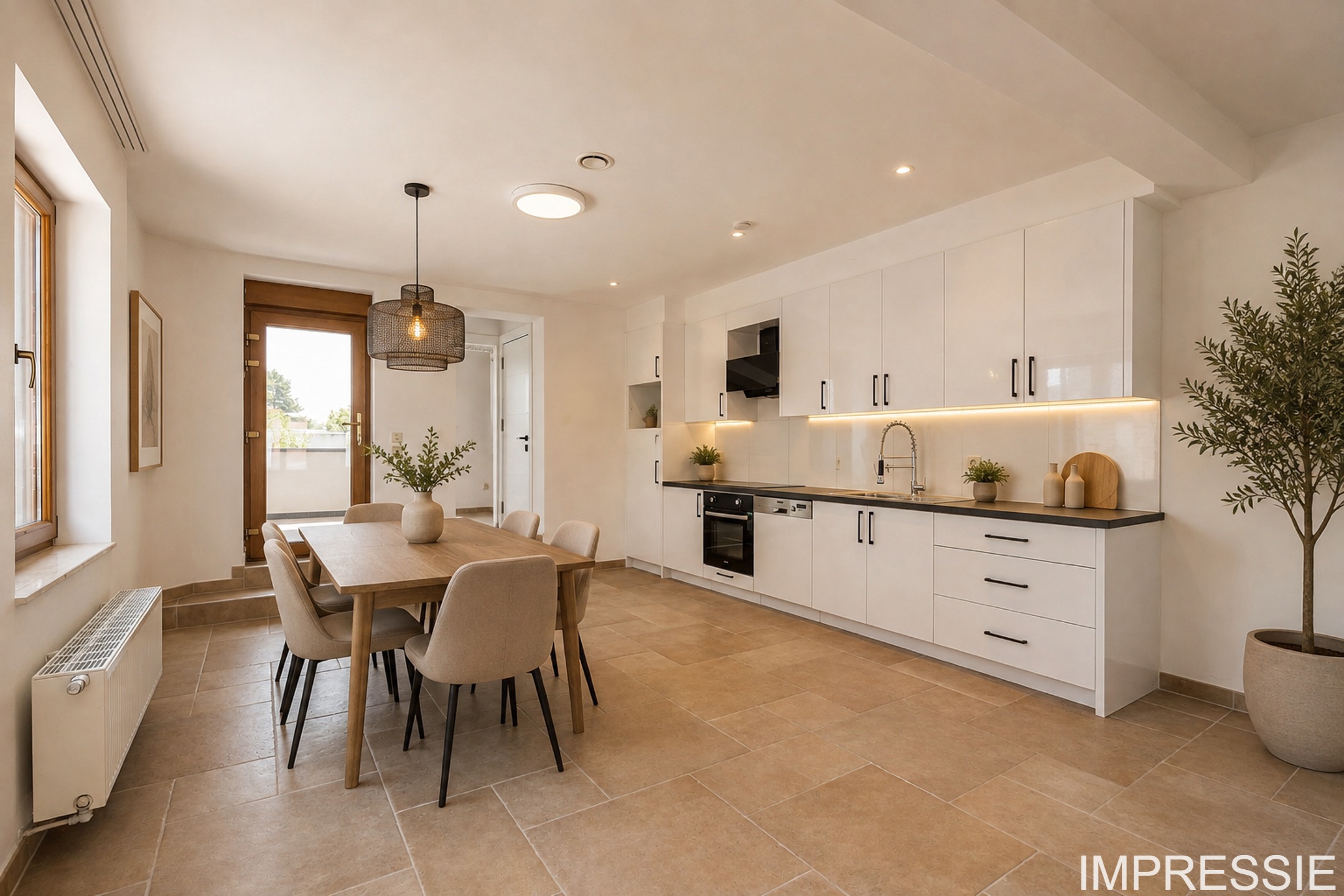 Duplexappartement met 3 slpk, terras en staanplaats - foto 5