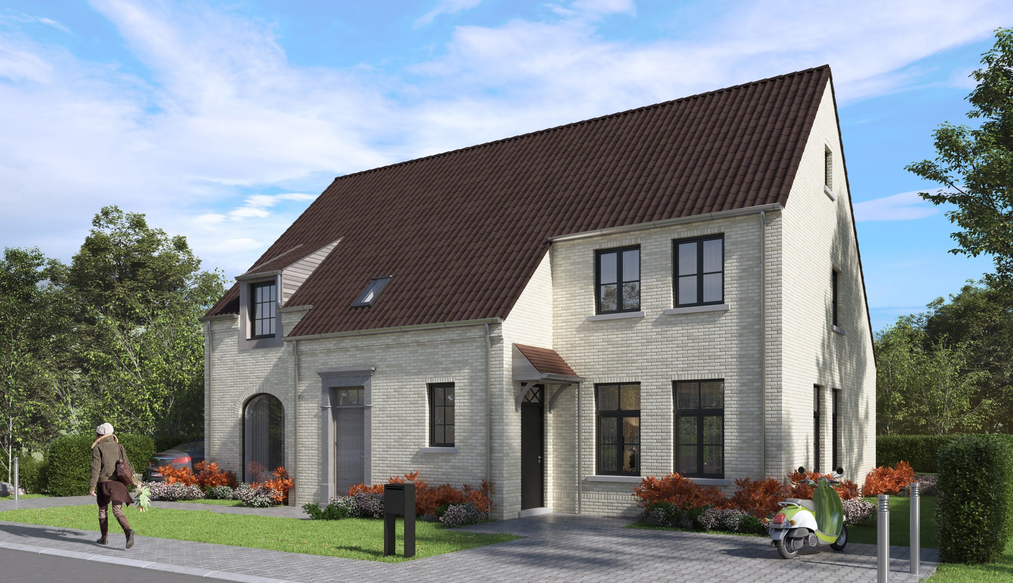 Landelijke, halfopen woningen - foto 4