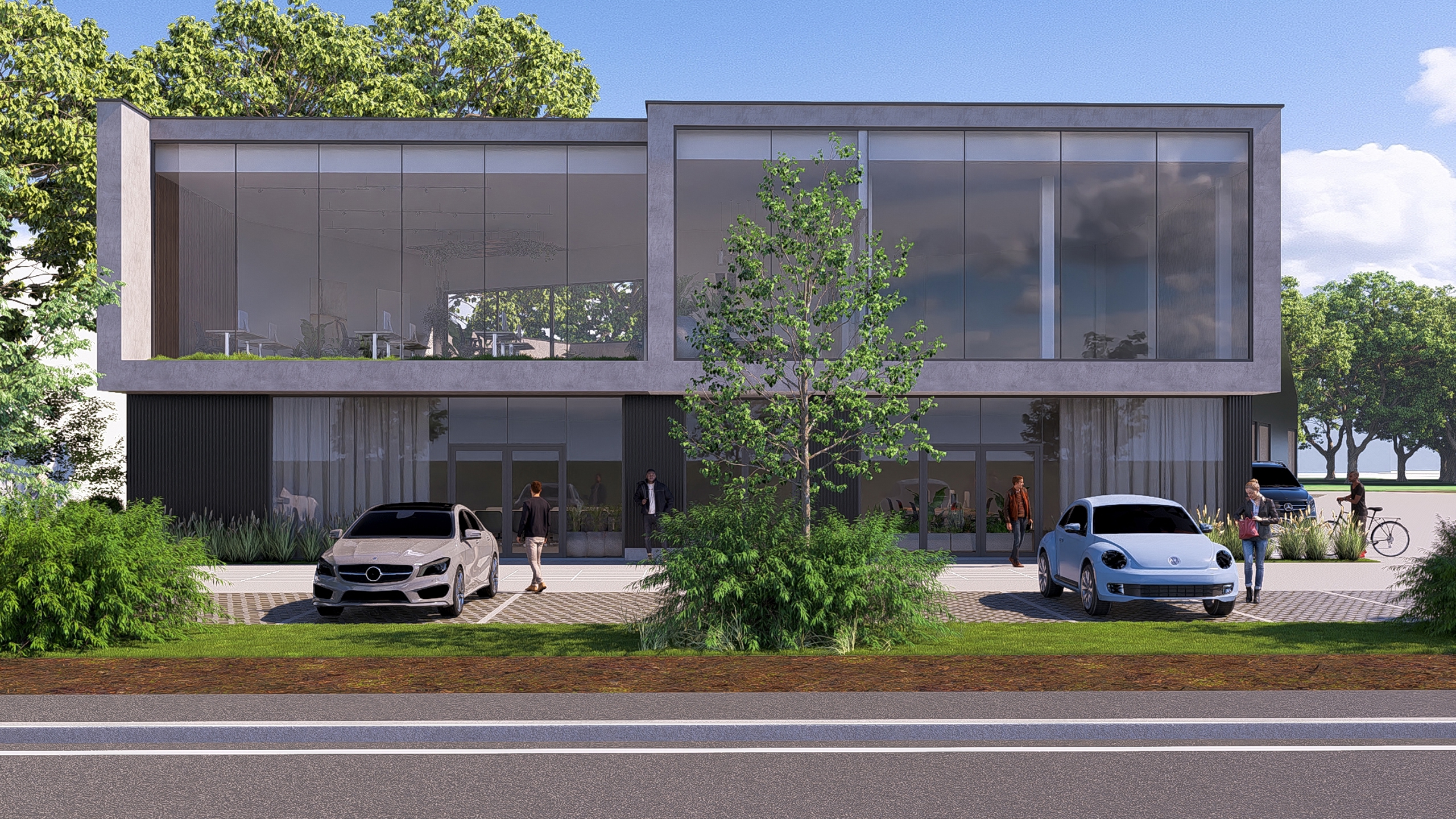 Gelijkvloerse handelszaak met grote etalage - foto 2