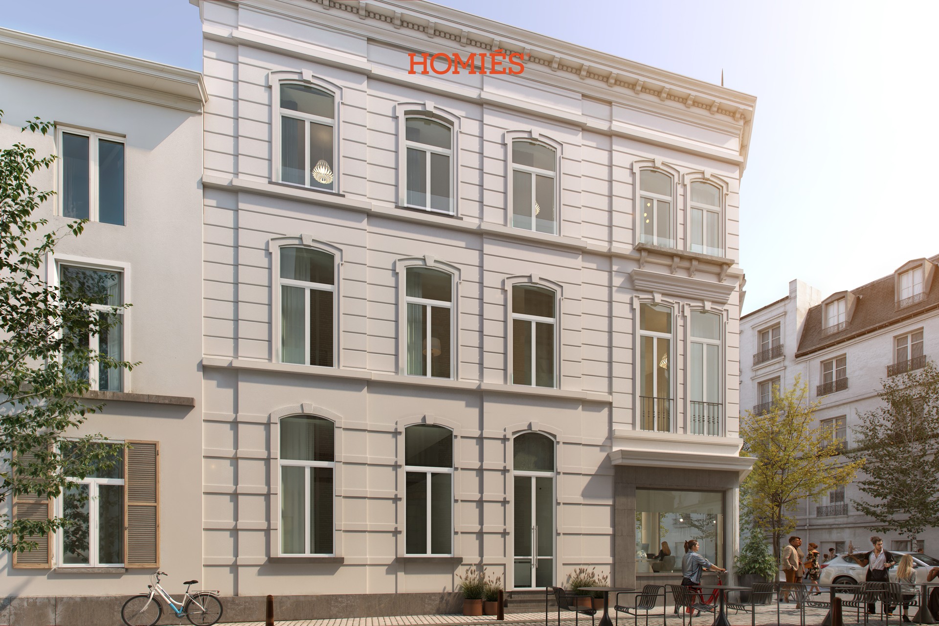 Casco handelspand te huur – Hoekligging – Residentie ROMÉE, Leuven - photo 1