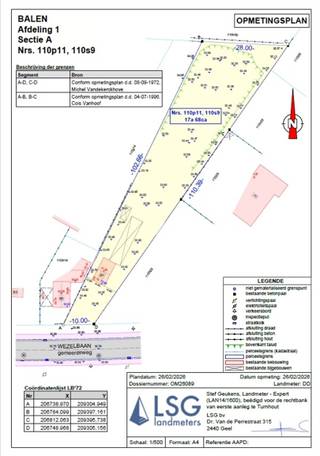 Op een uitstekend gelegen perceel van ca. 18are70ca met een straatbreedte van 20 meter bevindt zich deze af te breken woning, ideaal voor heropbouw...