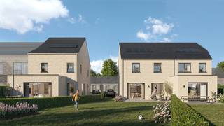 • Ruime woningen <br />• Inpandige garage + mogelijkheid tot extra parkeerplaats<br />• 3 slaapkamers + in te richten zolderruimte<br />• Afwerking volledig naar keuze<br />• Energiezuinig bouwen met oog op de toekomst<br /><br />OMGEVING<br />In de rustige Wijngaardstraat in Denderleeuw worden drie stijlvolle halfopen woningen gebouwd. Deze nieuwe woongelegenheden liggen in een aangename buurt met een vlotte verbinding naar winkels, scholen en openbaar vervoer. De ligging biedt het beste van twee werelden: een kalme woonomgeving met toch een uitstekende bereikbaarheid.<br />Indeling.<br /><br />INDELING<br />Elke woning heeft een bewoonbare oppervlakte van minstens 185 m² en is voorzien van een inpandige garage, met daarnaast de mogelijkheid tot een extra parkeerplaats op eigen terrein. Binnenin geniet je van een ruime en lichtrijke leefruimte met open keuken, drie comfortabele slaapkamers, een badkamer en een apart toilet. De zolderverdieping biedt extra ruimte die je volledig naar wens kan inrichten: denk aan een extra slaapkamer, bureau of hobbyruimte. De afwerking van de woning is volledig naar eigen smaak te bepalen, met oog voor kwaliteit en detail.<br /><br />E-PEIL<br />Dankzij energiezuinige technieken hebben deze woningen een gunstig E-peil. Je geniet hierdoor van een optimaal wooncomfort en een efficiënte energievoorziening die klaar is voor de toekomst.<br /><br />Benieuwd om deze woningen verder te ontdekken? Bel ons op 09 394 67 95 of stuur een mailtje naar info@potrell.be voor een afspraak!<br /><br />WONING OP MAAT | JOUW WONING, JOUW STIJL<br />Maak van deze woning jouw droomhuis op maat! Voeg je eigen smaak en persoonlijkheid toe en kies zelf de keuken, vloer en badkamer van jouw instapklare woning. Een eigen stek op maat van jouw wensen en stijl. Jij kiest, Potrell voert uit. Zo makkelijk is het!