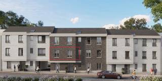 Dit energiezuinig nieuwbouwappartement in de Onderstraat te Gavere (ligging op 30 m van de Gaverse Markt) is een echte topper, met o.a. vloerkoeling in de zomer. <br /><br />Het appartement, gelegen op de eerste verdieping, beschikt over een inkomhal met gastentoilet, een lichtrijke leefruimte met open keuken (uitgerust met vaatwasser, combi-oven, combi-koelkast), een praktische berging, 2 ruime slaapkamers en een badkamer met lavabomeubel en douche. Daarnaast geniet je van een zuid gericht terras. <br /><br />Technisch en energetisch top (negatief E-peil ! (-27)) met o.a.: <br />- keramische tegels in inkom, keuken, leefruimte, badkamer, toilet en berging ;<br />- vinylparket in slaapkamers ;<br />- geothermische warmtepomp, ventilatiesysteem type C+, zonnepanelen, ... ;<br />- gordijnbakken en verlichtingsarmaturen zijn voorzien. <br /><br />Eveneens inbegrepen in de huurprijs: autostaanplaats (achterkant van het gebouw). <br />Provisie kosten: 85 EUR / MAAND. <br /><br />Het appartement kan vrij zijn vanaf 15/11 e.k. .