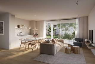 <p><span>Nobile is leven, genieten en wonen... in het hart van Puurs...</span></p><p><span>Een klassevolle wooncompositie met een groen hart. Het project omvat 9 verschillende, karakteristieke bouwvolumes met elk een eigen visuele identiteit, van riante luxe-doorzonappartementen tot compacte hoekappartementen en alles daartussenin. Nobile staat voor weelderige keuzevrijheid. Wat je voorkeuren en budget ook zijn: jouw droomwoning zit hier gegarandeerd tussen. </span></p><p><span> De centrale ligging aan de rand van het centrum van Puurs, de vlotte bereikbaarheid en nabijheid van het station vormen een grote troef.</span></p><p><span> </span></p><p><span>Nobile staat voor duurzaam wonen:  warmtepompen met vloerverwarming, ventilatie type D, zonne-energie voor de gemene delen, ...  maken jouw woning bijna-energieneutraal (BEN).</span></p><p><span> </span></p><p><span>De collectieve binnentuin met serre ingericht als tuinpaviljoen is het centrale pronkstuk en vormt het perfecte decor voor een zomerse picknick met vrienden of babbel met je buren. </span></p><p><span>Parkeren kan in de ondergrondse parkeergarage.</span></p><p><span> </span></p><p><span>Dit penthouse  appartement met 2 slaapkamers bevindt zich op de derde verdieping in de residentie "Dolce"" en heeft een vloeroppervlakte van 98,8m² met 2 terrassen, samen maar liefst 43m²</span></p><p><span>Indeling: inkomhal  / toilet / berging /ruime leefruimte met open keuken (36,5m²) en toegang tot het eerste terras (10,8m²) /  nachthal / 2 slaapkamers (3,92mx3,68m;3,3mx2,9m) / badkamer / via het eerste terras neem je toegang tot het ruime zuidgerichte tweede terras (9,4mx3m) </span></p><p><span> </span></p><p><span>Geef jouw  appartement een persoonlijke touch en kies de afwerking van vloeren, keuken en badkamer volgens de bepalingen voorzien in het lastenboek.</span></p><p><span> </span></p><p><span>Prijs excl. btw en registratierechten, aansluitingskosten nutsvoorzieningen.</span></p><p><span> </span></p>