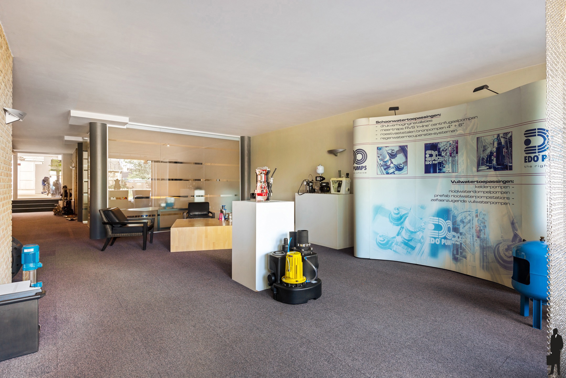 Polyvalent gebouw met handelsruimte-magazijn-kantoor-duplex - foto 4