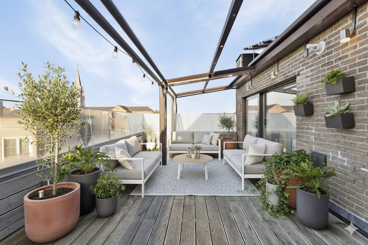 1 slaapkamer appartement met 2 terrassen te koop - foto 2