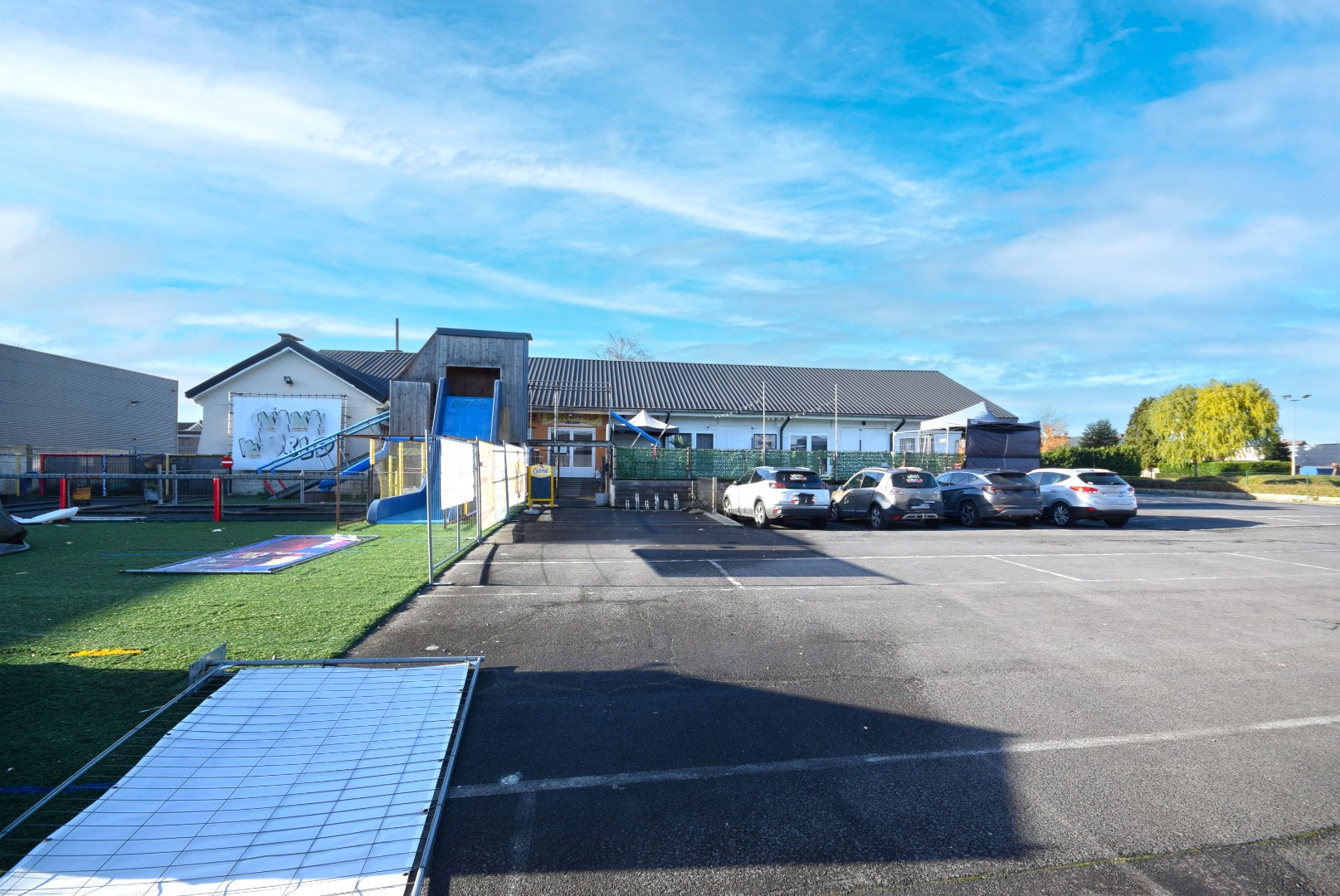 HANDELSRUIMTE/LOODS  EN BOUWGROND IN MAMMOET CENTRUM TE ROESELARE - foto 2