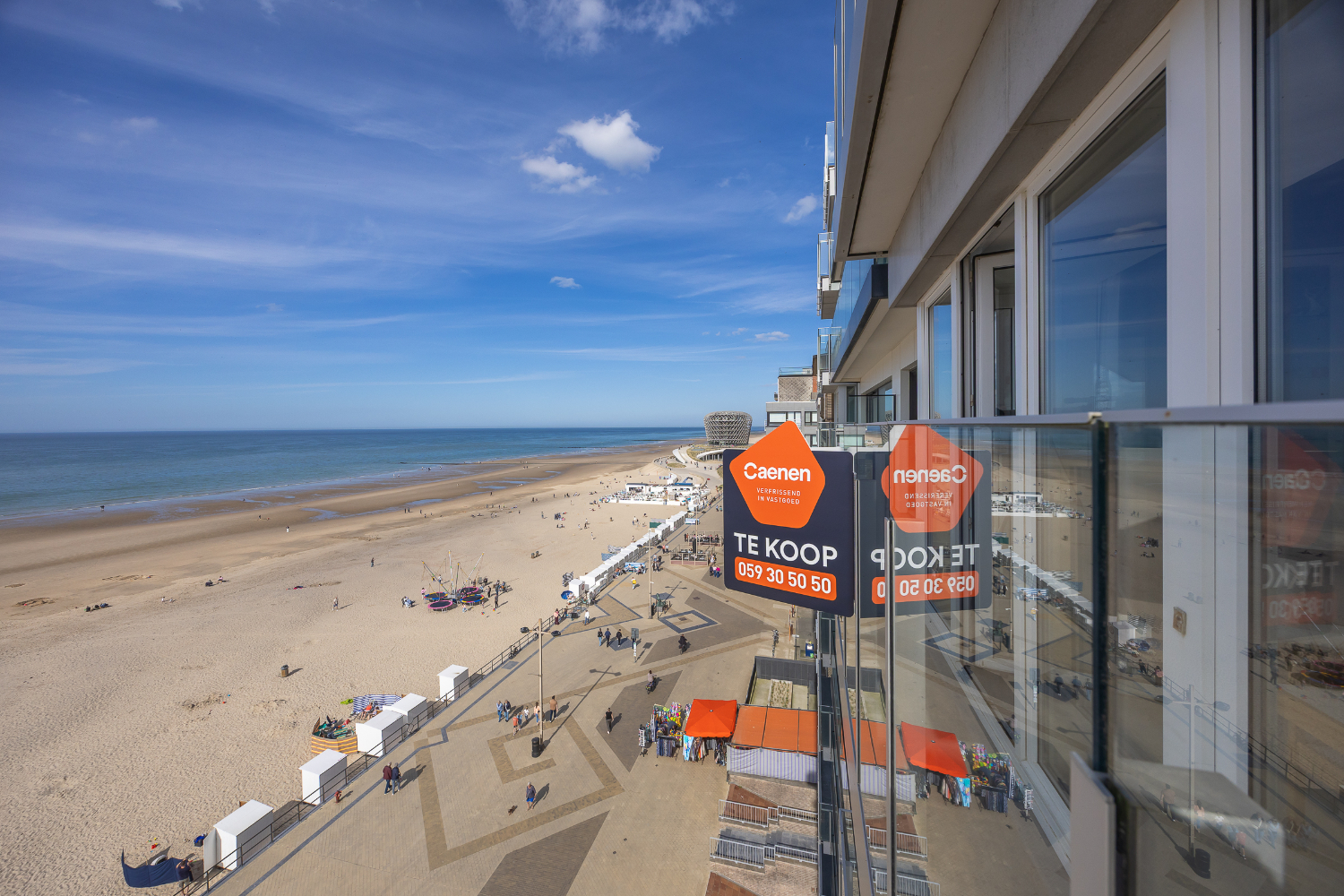 Prachtig gerenoveerd appartement in gerenoveerd gebouw met frontaal zeezicht! - foto 4
