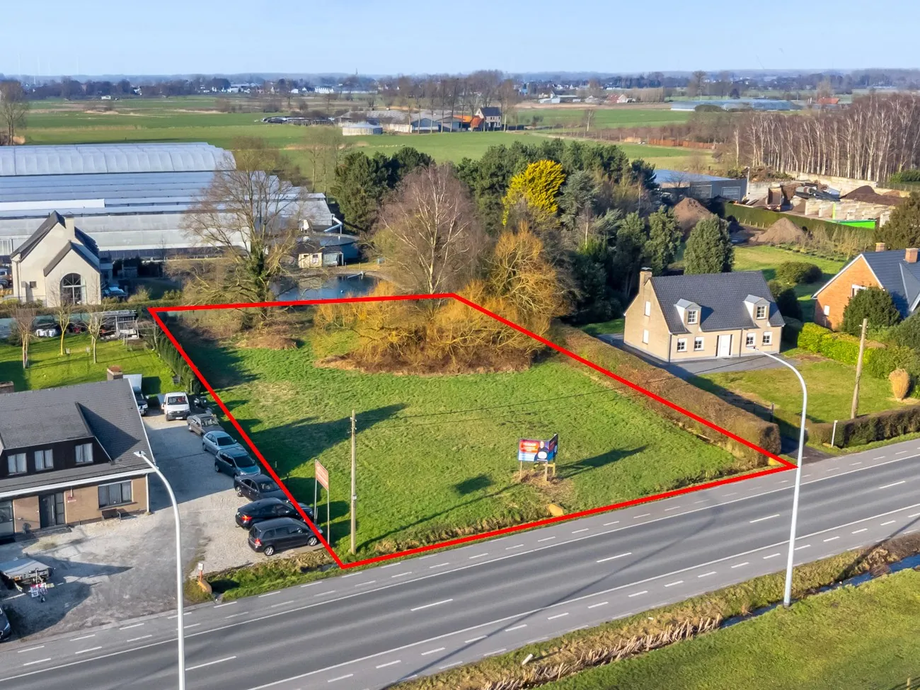 TOP commerciële bouwgronden bij het binnenkomen van Lochristi - foto 1