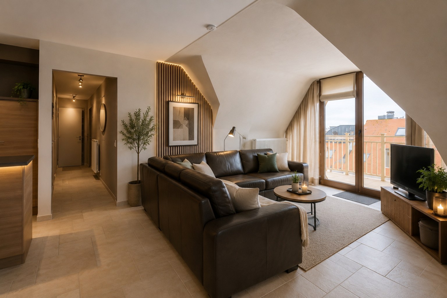 Ruim 2-slaapkamerappartement met ruime terrassen op toplocatie in Nieuwpoort-Bad - foto 1
