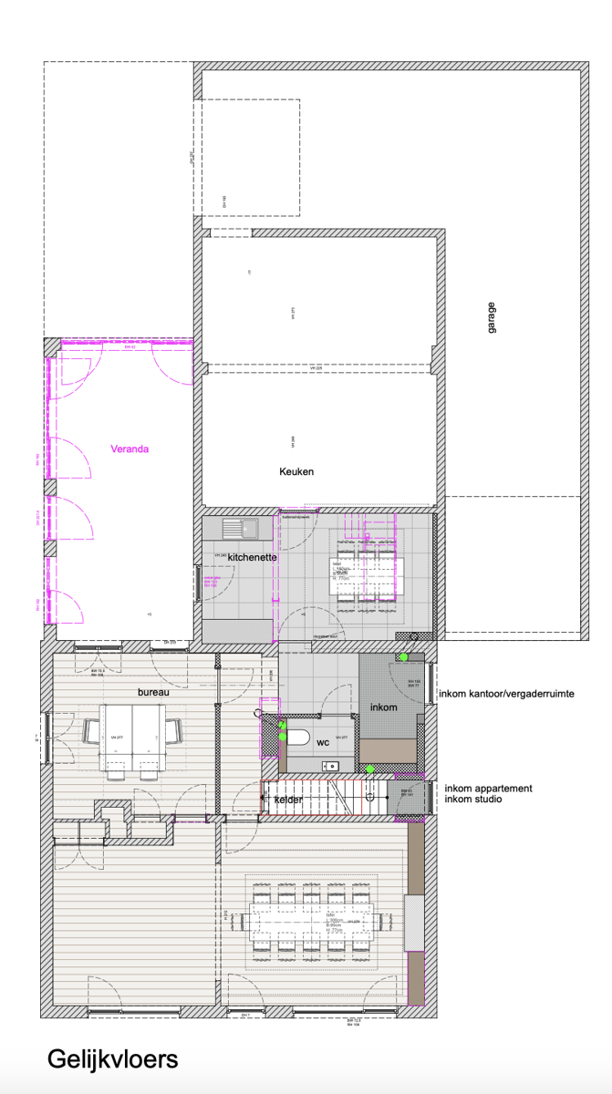 Gerenoveerde handelspand met zonnige tuin + parkeerplaatsen - foto 5