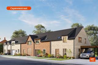 <strong>Nieuwbouwproject Langemark</strong><br /><br />In de rustige Cayennestraat, nabij het centrum van Langemark en alle voorzieningen, realiseert men binnenkort 7 nieuwbouwwoningen: <strong>4 halfopen en 3 gesloten</strong> bebouwingen. Alle woningen beschikken over <strong>3 slaapkamers</strong> en met <strong>mogelijkheid tot 5 slaapkamers in lot 7 en 8</strong>.<br /><br />Hieronder vindt u een overzicht van de prijzen, bewoonbare oppervlakte en de perceelgroottes. Vermelde prijzen zijn exclusief kosten en een raming van de totaalprijs inclusief registratierechten, 6% BTW (indien aan de voorwaarden voldaan = persoonlijke situatie) en notariskosten.<br /><br /><strong>Beschikbare nieuwbouwwoningen</strong><br />Lot 2 - Halfopen - Bewoonbaar 158 m² - Grondoppervlakte 442 m² - € 385.010 exclusief kosten - € 419.873,20 inclusief kosten. <br />Lot 3 - Gesloten - Bewoonbaar 171 m² - Grondoppervlakte 279 m² - € 338.045 exclusief kosten - € 367.596,40 inclusief kosten. <br />Lot 4 - Gesloten - Bewoonbaar 172 m² - Grondoppervlakte 289 m² - €339.402 exclusief kosten - € 369.187,82 inclusief kosten. <br />Lot 5 - Gesloten - Bewoonbaar 172 m² - Grondoppervlakte 298 m² - € 341.490 exclusief kosten - € 371.538,80 inclusief kosten. <br />Lot 6 - Halfopen - Bewoonbaar 172 m² - Grondoppervlakte 440 m² - € 391.957 exclusief kosten - € 427.206,42 inclusief kosten. <br />Lot 7 - Halfopen - Bewoonbaar 190 m² - Grondoppervlakte 465 m² - € 407.575 exclusief kosten - € 444.144,00 inclusief kosten. <br />Lot 8- Halfopen - Bewoonbaar 190 m² - Grondoppervlakte 493 m² - € 415.115 exclusief kosten - € 452.564,80 inclusief kosten. <br /><br /><strong>Extra kenmerken </strong><br />- Warmtepomp met vloerverwarming en airco-units in de slaapkamers <br />- Regenwaterput van 10.000L<br />- Ventilatiesysteem C+<br />- Garage of carport <br /><br /><br />Meer informatie of een vrijblijvende afspraak op kantoor? <br />Bel Eden op 0470 43 78 21 of mail info@minthus.be