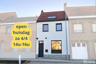 Inschrijven OPEN HUISDAG via info@vastgoednova.beOntdek deze totaal gerenoveerde woning, afgewerkt met o.a. een nieuwe keuken, badkamer met dubbele...
