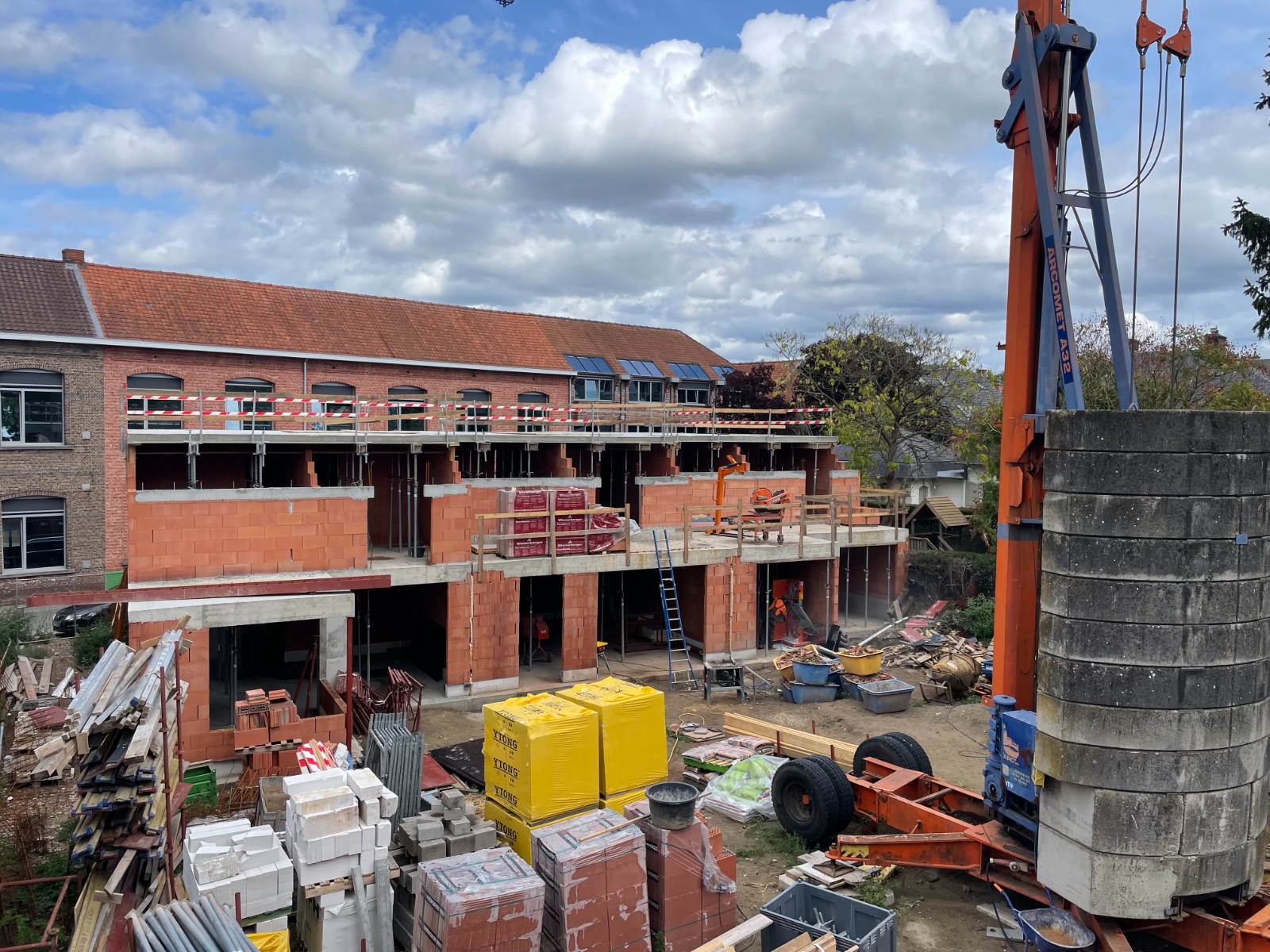 Nieuwbouwwoningen met zuidoriëntatie in het centrum van Bornem !!! - foto 5