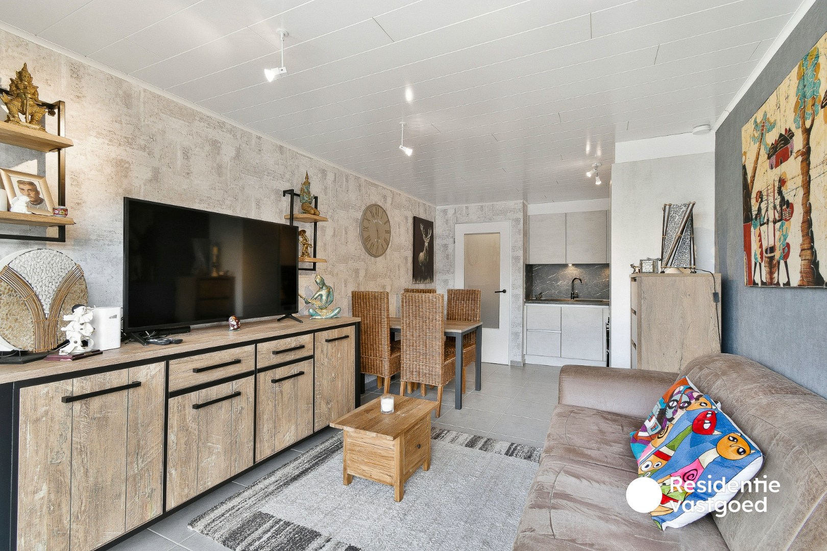 Instapklare studio met aparte slaaphoek en ruim terras - foto 4