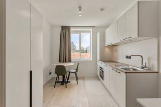 Gemeubelde studio's met een EPC A-label op een toplocatie te centrum Leuven! De verkoop geschiedt volledig onder registratierechten!<br /><br />Project bestaande uit eigentijdse, ruime en lichtrijke studio's waarvan verschillende met een slaapniveau en terrassen. <br /><br />Het project wordt gekenmerkt door grote ramen en hoge plafonds en is gelegen op een centrale ligging nabij Groep T, verschillende campussen en het station van Leuven!<br />Alle studio's beschikken over een volledig ingerichte keuken en een badkamer met een inloopdouche, een wastafel met een spiegel en een toilet.<br /><br />Door een goede isolatie, lucht-lucht warmtepompen, zonnepanelen en hoogwaardig glas zijn deze studio's zeer energiezuinig en allen voorzien van een EPC label A en zijn ze klaar voor de toekomst!<br /><br />Voor degene die de studio niet zelf in gebruik nemen en willen verhuren, bieden we een huurgarantie voor academiejaar '26-'27.<br /><br />Voor meer info of een bezoek ter plaatse kan u contact opnemen via arnaut@immojanstas.be of 0495/292080!