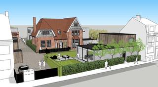 <span><strong>BEZOEKDAG OP AFSPRAAK BEL 0488.85.81.84</strong><br />Karaktervolle Britse cottage uit 1906 – vergund renovatieproject met 2 afzonderlijke woningen.<br />Op een bijzondere locatie bevindt zich “Cottage De Riemaecker”, een architecturaal waardevol gebouw in karaktervolle Britse cottage-stijl, daterend uit 1906 en destijds opgetrokken voor brouwer De Riemaecker van de naastgelegen Brouwerij De Klok. De eigendom wordt door de verkoper opgesplitst in twee afzonderlijke loten, lot 3 en lot 4, waarvoor een goedgekeurde omgevingsvergunning met bijhorende plannen voorhanden is voor de realisatie van twee afzonderlijke woongelegenheden.<br />Lot 3 omvat een perceel van circa 422 m² met een toekomstige bewoonbare oppervlakte van circa 156 m². Lot 4 beschikt over circa 411 m² grond met een toekomstige bewoonbare oppervlakte van circa 181 m². Beide woningen worden afzonderlijk aangeboden aan een vraagprijs van € 185.000 per woning.<br />De woningen bevinden zich momenteel in een totaal te renoveren staat en worden verkocht in de huidige toestand. De verkoper voert geen verdere renovatie-, afwerkings- of inrichtingswerken uit. De volledige renovatie en alle werken die nodig zijn om de respectieve woning te realiseren overeenkomstig de goedgekeurde omgevingsvergunning en bijhorende plannen, zijn volledig ten laste en op initiatief van de koper.<br />Een belangrijke troef is dat voor het project reeds een goedgekeurde omgevingsvergunning voorhanden is. Volgens de vergunde plannen krijgt elke woongelegenheid een eigen toegang, een afzonderlijk terras en private tuinruimte, waarbij rekening werd gehouden met de onderlinge privacy en deze ten opzichte van de aanpalende eigendommen. Voor lot 3 worden twee parkeerplaatsen voorzien en voor lot 4 drie parkeerplaatsen. Beide woningen moeten beschikken volgens de vergunning over een regenwaterput met een minimale inhoud van 7.500 liter en de nodige infiltratievoorzieningen.<br />Een bijzonder renovatieproject voor wie op zoek is naar een eigendom met karakter, geschiedenis en een unieke architecturale uitstraling en de woning verder volledig naar eigen smaak wenst te renoveren en af te werken binnen het kader van de verleende omgevingsvergunning.<br />Vraagprijs: € 185.000 per woning. De woningen worden verkocht in hun huidige, totaal te renoveren toestand. Alle renovatie-, afwerkings- en inrichtingswerken zijn volledig ten laste van de koper. De goedgekeurde omgevingsvergunning en bijhorende plannen zijn beschikbaar. Alle afgebeelde foto’s, visualisaties en eventuele renders van de toekomstige toestand zijn louter indicatief en illustratief en vormen geen verbintenis voor de verkoper.<br /><strong>Voor meer inlichtingen of een afspraak op de kijkdag bel. 0488 85 81 84.</strong></span><br /> 