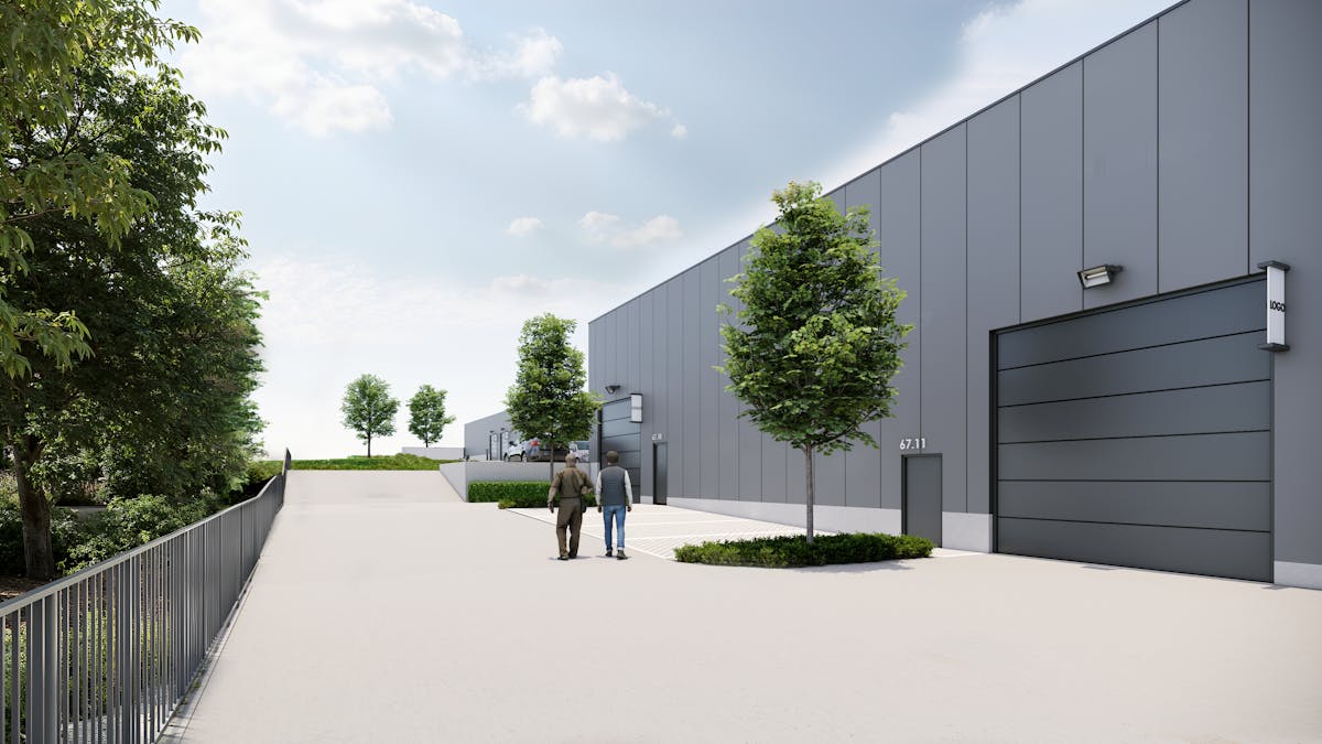 Nieuwbouw KMO-unit van ca. 393 m² (bruto) in project Krea - foto 2