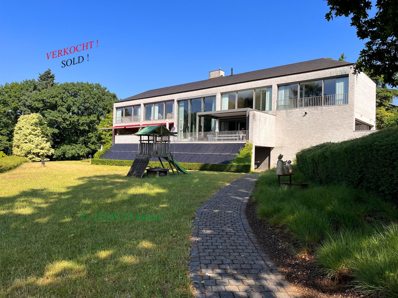 TOPKLASSE villa op 1,05 hectare, zeer rustig op hoogste punt van het Hageland - foto 1