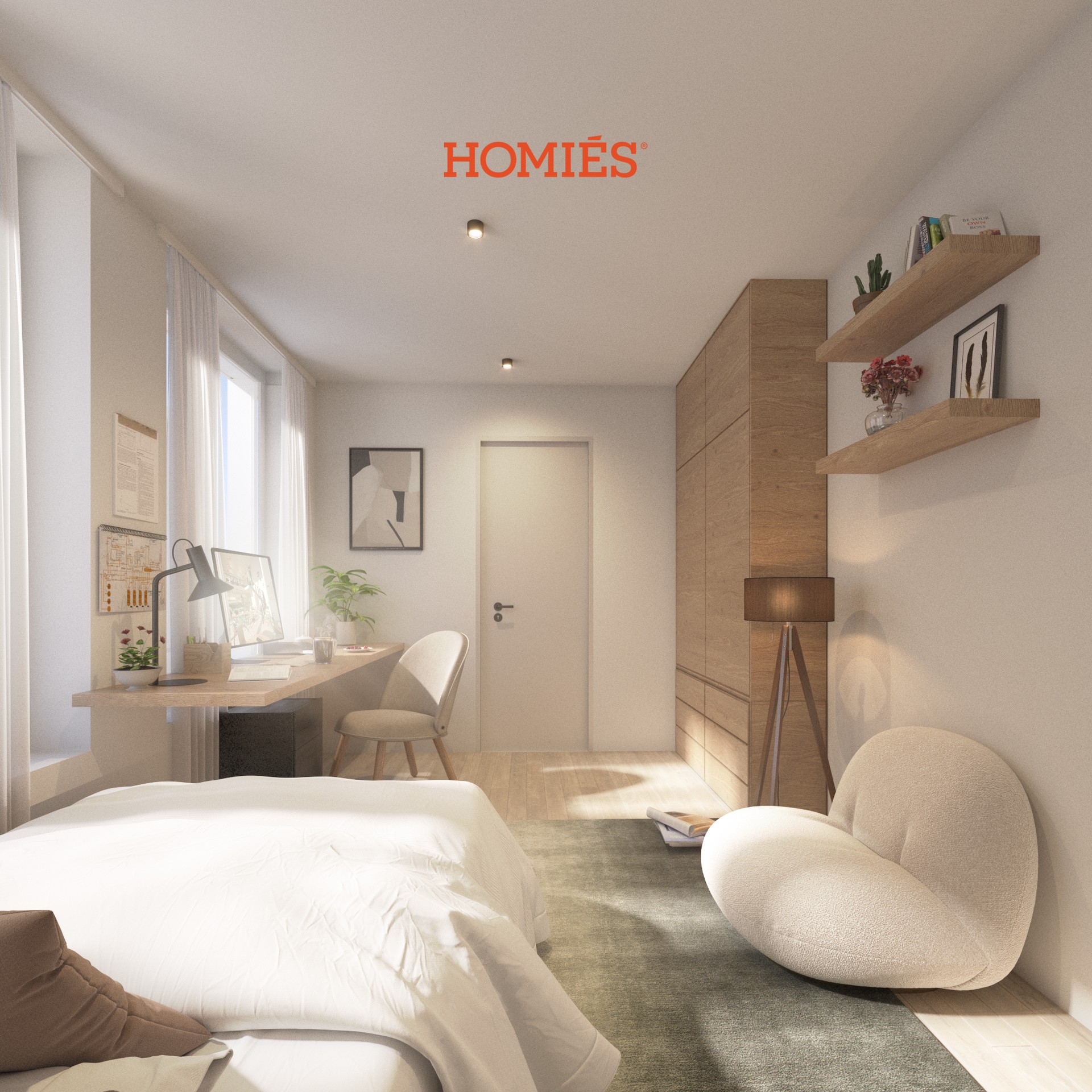 Nieuwbouw studentenkamers met eigen sanitair - foto 2