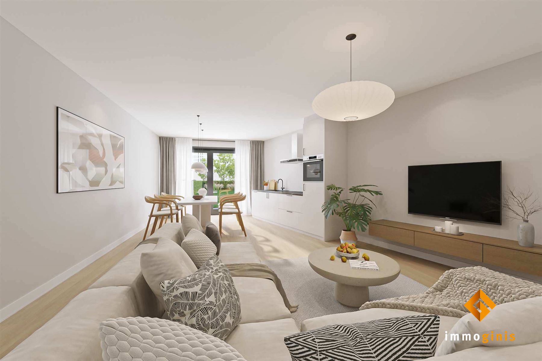 Gelijkvloers appartement met 2 slaapkamers en leuk tuintje. - foto 3