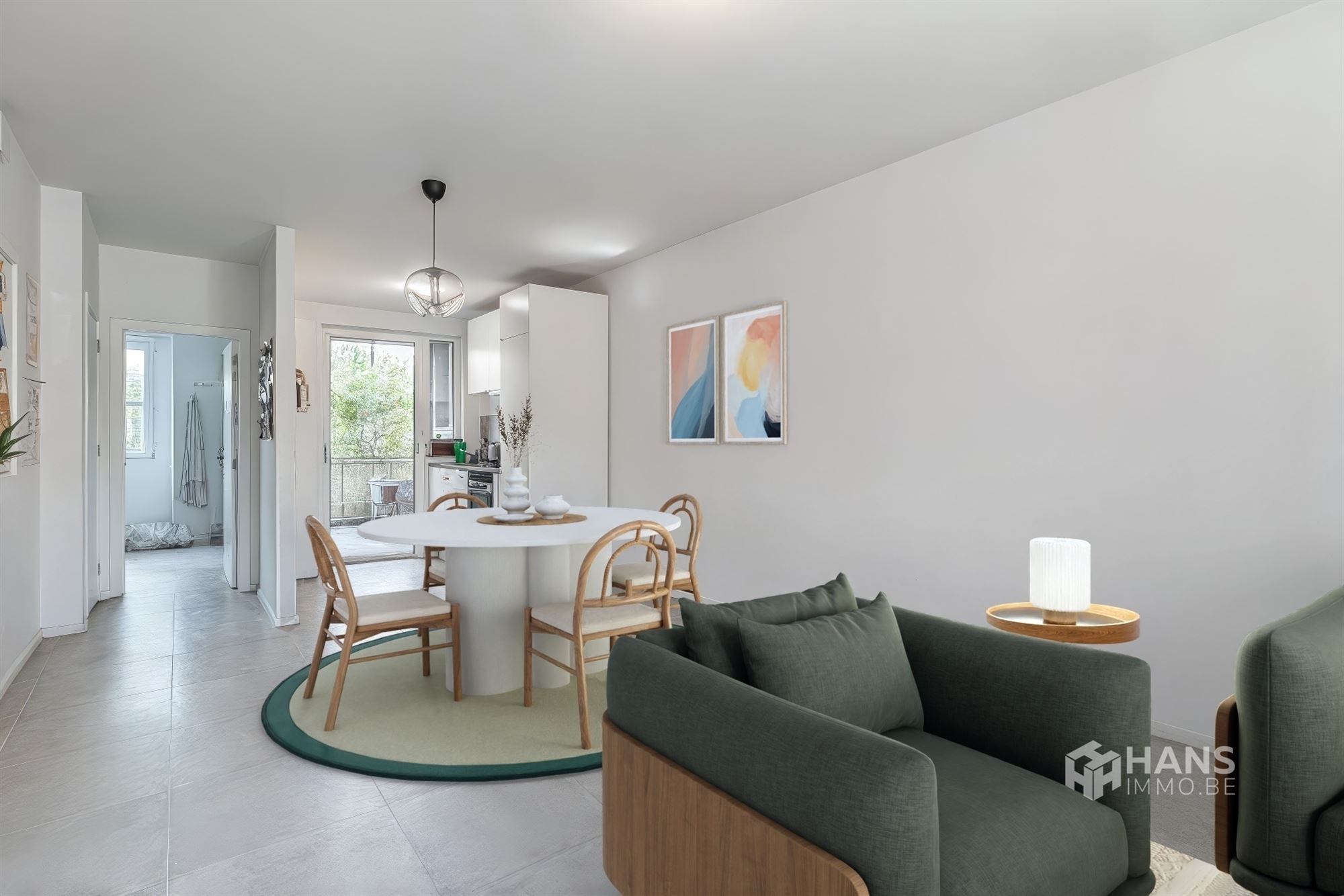 Energiezuinig appartement (53 m²) met 1 slaapkamer en terras (5 m²) in Berchem - foto 2