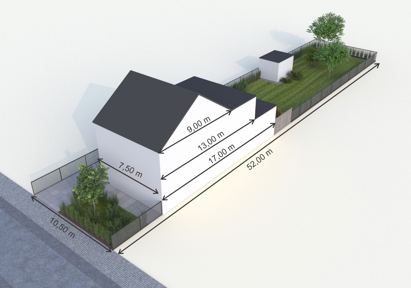 Rustig gelegen bouwgrond voor een halfopen bebouwing op 553m² - foto 3