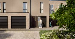 Dit in aanbouw zijnde woonerf is gelegen in Herzele (Borsbeke) nabij tal van verbindingswegen en omvat 10 energiezuinige woningen.  Momenteel in winddichte toestand. De woningen zijn voorzien van alle comfort en u heeft als koper nog de eigen keuze qua afwerkingsgraad. <br /><br />Deze half open bebouwing (125m²) omvat een inkomhal met bezoekerstoilet, leefruimte met open ingerichte keuken met aansluitend aangelegd terras en privatieve zonrijke tuin (186m²). Bovenverdieping omvat 3 ruime slaapkamers, ingerichte badkamer. Recht tegenover de woningen zijn er autostaanplaatsen. Deze parkeerplaatsen zijn niet inbegrepen in de voormelde prijs. <br /><br />Alles wordt afgewerkt met uiterst duurzame en energiezuinige materialen (alu ramen, vloerverwarming, lucht water warmtepomp,...).<br /><br />U heeft de eigen keuze qua bevloering, sanitair en keuken (volgens een vooropgesteld budget) alsook kunt u zelf de posities bepalen van uw lichtpunten en stopcontacten. De vermelde prijs is excl. kosten en inclusief de volledige buitenaanleg van het gemeenschappelijke terrein. <br /><br />Gratis screens op alle gelijkvloerse ramen die oost, zuid &amp; west georiënteerd zijn! <br /><br /><br /><strong>Aankoop aan 6% BTW </strong><br />Twijfel niet en contacteer ons vandaag nog of u in aanmerking komt om aan te kopen aan deze voorwaarden.  <br /><br />Contacteer ons vandaag nog voor meer informatie over dit project en bel Stefanie op het nummer 0478/72 13 00 of email info@vastgoedbrowaeys.be.