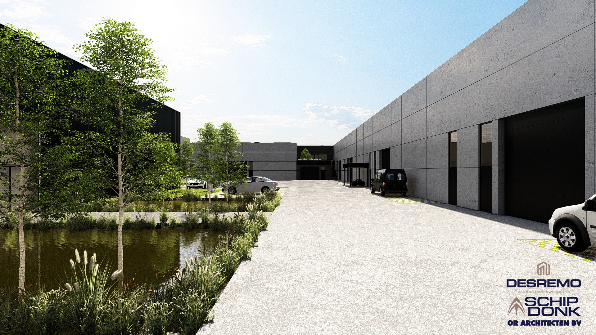 Nieuwbouw KMO-unit 566 m² te Deinze - foto 2