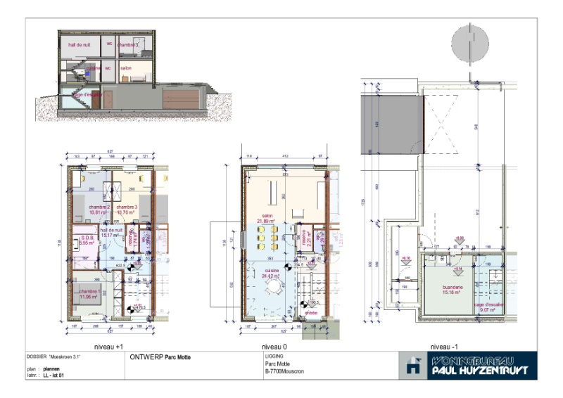 Strakke halfopen nieuwbouwwoning te koop! Moeskroen Parc Motte 3.1 - foto 3