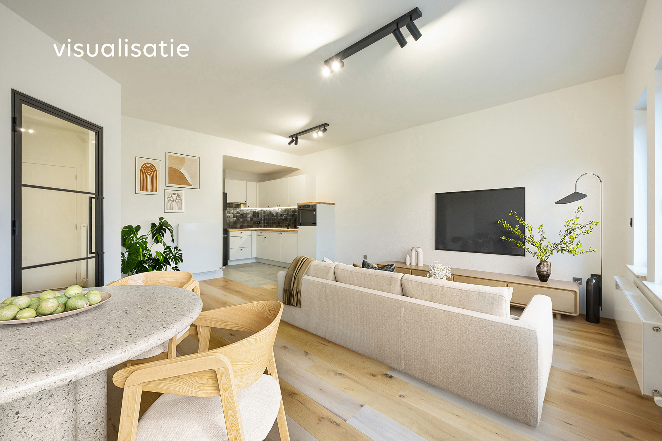 GLV app. met 1 slpk, tuin & garage. Epc label B, EK conform! - foto 3