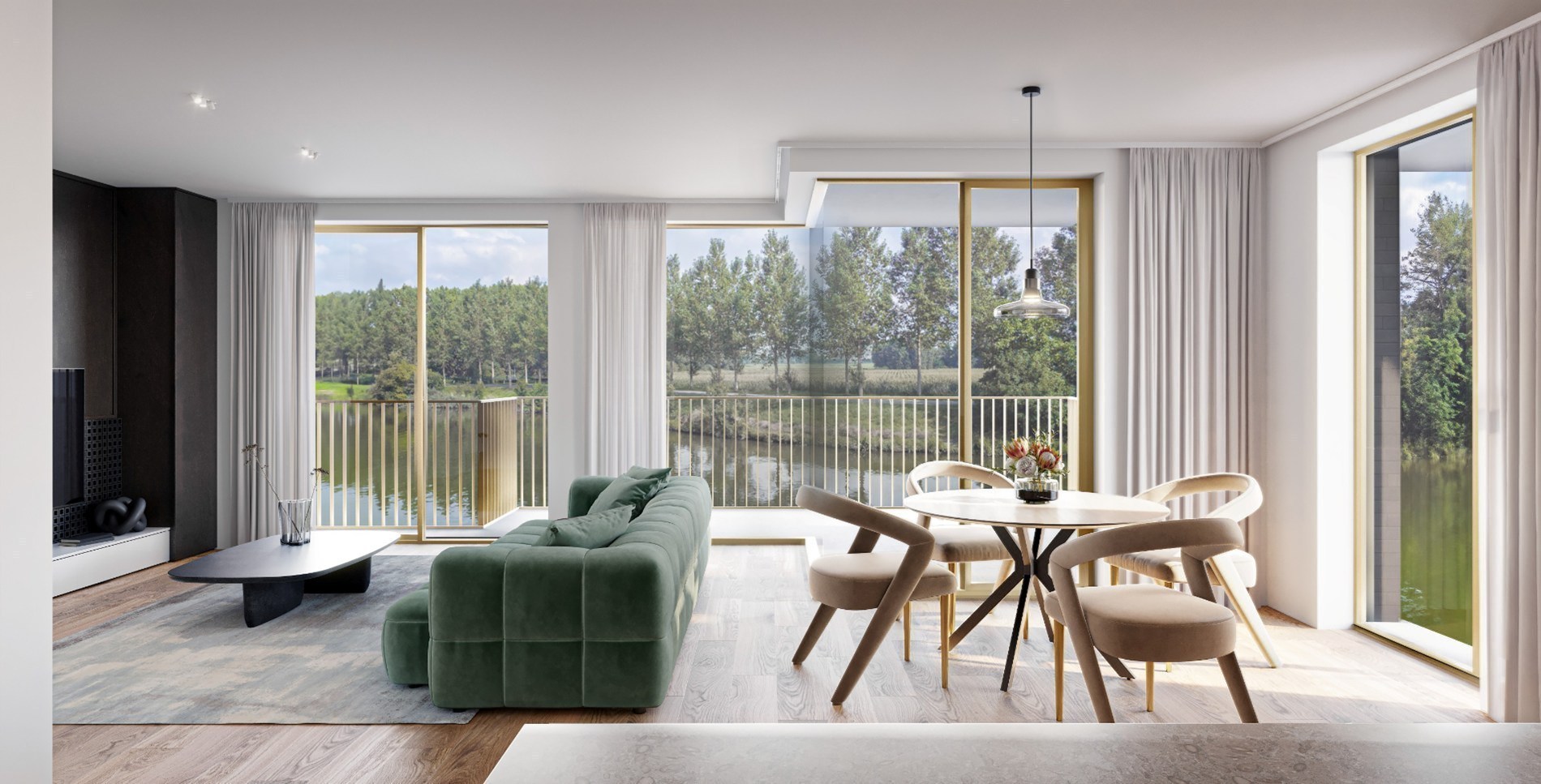 Ground floor new build apartment with 1 bedroom - photo 4