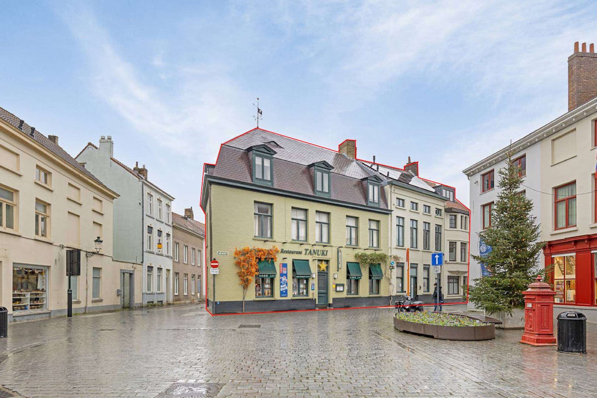 Investment property consisting of a commercial ground floor and 4 apartments in Bruges - photo 1