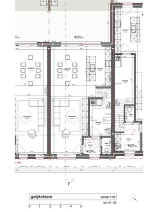 <p>Nieuwbouwwoning in groene oase te koop!</p><p>LOT 19<br />Indeling: inkomhal met gastentoilet, open ruime leefruimte, achteraan in de woning is er een open keuken met eiland en eethoek, berging. Op de eerste verdieping zijn er 3 slaapkamers, afzonderlijk toilet en een badkamer met inloopdouche en ligbad. Vaste trap naar de 4de slaapkamer(40m2). De tuin beschikt over een tuinberging, uitweg via een wandelpad die zicht geeft op de groene oase.</p><p>TROEVEN: gunstig epc, selectie en samenstelling van de badkamer en keuken kan gewijzigd worden in functie van uw smaak! VLOERVERWARMING, ZONNEPANELEN, en rustige ligging!</p><p>(Totale aankoopprijs inclusief kosten, btw en aansluiting: 401 802 euro mits u voldoet aan het gunsttarief van 6%btw)<br />Wenst u meer info mail naar info@property-vastgoed.be</p>