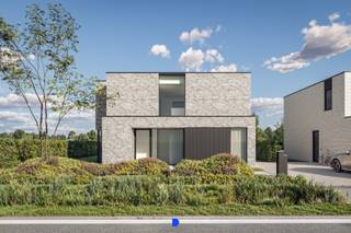 Prachtige nieuwbouwwoning in aanbouw in een rustige en landelijke omgeving.<br /><br /><strong>Indeling:</strong><br />Inkomhal met gastentoilet en bureau. Aan de achterzijde van de woning situeren zich de open keuken met eiland en de lichtrijke woonkamer met prachtig zicht op de tuin en de achterliggende akkers. Aansluitend bij de keuken is nog een ruime berging met wasplaats voorzien.<br />Op het verdiep: nachthal, apart toilet, 4 slaapkamers. Berging. Badkamer met ligbad en douche.<br />Tuin met terras & gazon. Carport.<br /><br /><strong>Details:</strong><br />- vloerverwarming met warmtepomp & 8 zonnepanelen<br />- pvc schrijnwerk<br />- afwerking binnen nog mogelijk naar eigen smaak<br />- prijs exclusief 12% registratierechten op de grond en 21% btw op de constructie.<br /><br /><strong>Contact:</strong><br />Voor meer informatie of een bezoek aan de werf, contacteer Stijn op 0491 61 42 19 of info@stijndebusschere.be