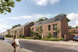 Energieneutrale (E-peil = - 10! = A+ Label) nieuwbouwwoning op een perceel van 162 m².<br />Deze ruime gezinswoning op lot 5 beschikt over een ruime woonkamer met ingerichte eilandkeuken en zicht op de tuin.<br />Op de 1ste verdieping zijn 3 volwaardige slpks met ruime badkamer met bad én douche, apart toilet en berging. Vaste trap naar een grote zolderkamer welke kan ingericht worden naar een 4de of zelfs 5de slpk.<br />De chape en veluxen zijn reeds mee voorzien in de prijs.<br />Het terras en de groene omheining met handig tuinpoortje met uitweg zijn inbegrepen.<br /><br />Op wandelafstand is een overdekte staanplaats voorzien welke mee dient aangekocht te worden ( = 32.500€ + aankoopkosten).<br />De interieurafwerking van je huis gebeurt volledig volgens je persoonlijke wensen.<br />Bespaar fors op je energiefactuur, dankzij het doorgedreven isolatiepakket, warmtepomp met vloerverwarming (+ koeling), ventilatiesysteem D en uitgebreid pakket zonnepanelen. Samen met de regenwaterput van 10.000L voldoet deze woning dus aan alle normen voor de toekomst! <br /><br />De prijs is excl. btw en kosten. 6% BTW mogelijk, ook voor investeerders bij 15 jarige verhuur! Bij Durabrik ben je zeker van een vaste prijs.<br />Download de brochure op https://www.durabrik.be/nl/nieuwbouwprojecten/boortmeerbeek-wespelaarsebaan <br /><br />Heb je vragen? Contacteer ons dan via 09/280 60 60 of via info@durabrik.be