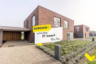 KIJKDAG - Kom op zaterdag 21 maart vrijblijvend een kijkje nemen tussen 10u en 14u. Geen afspraak nodig.Ontdek deze hedendaagse nieuwbouwwoningen...