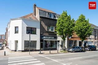 Deze woning met handelsgelijkvloers waar kapper Koen de voorbije 50 jaar succesvol een kapperszaak heeft uitgebaat biedt heel wat potentieel...