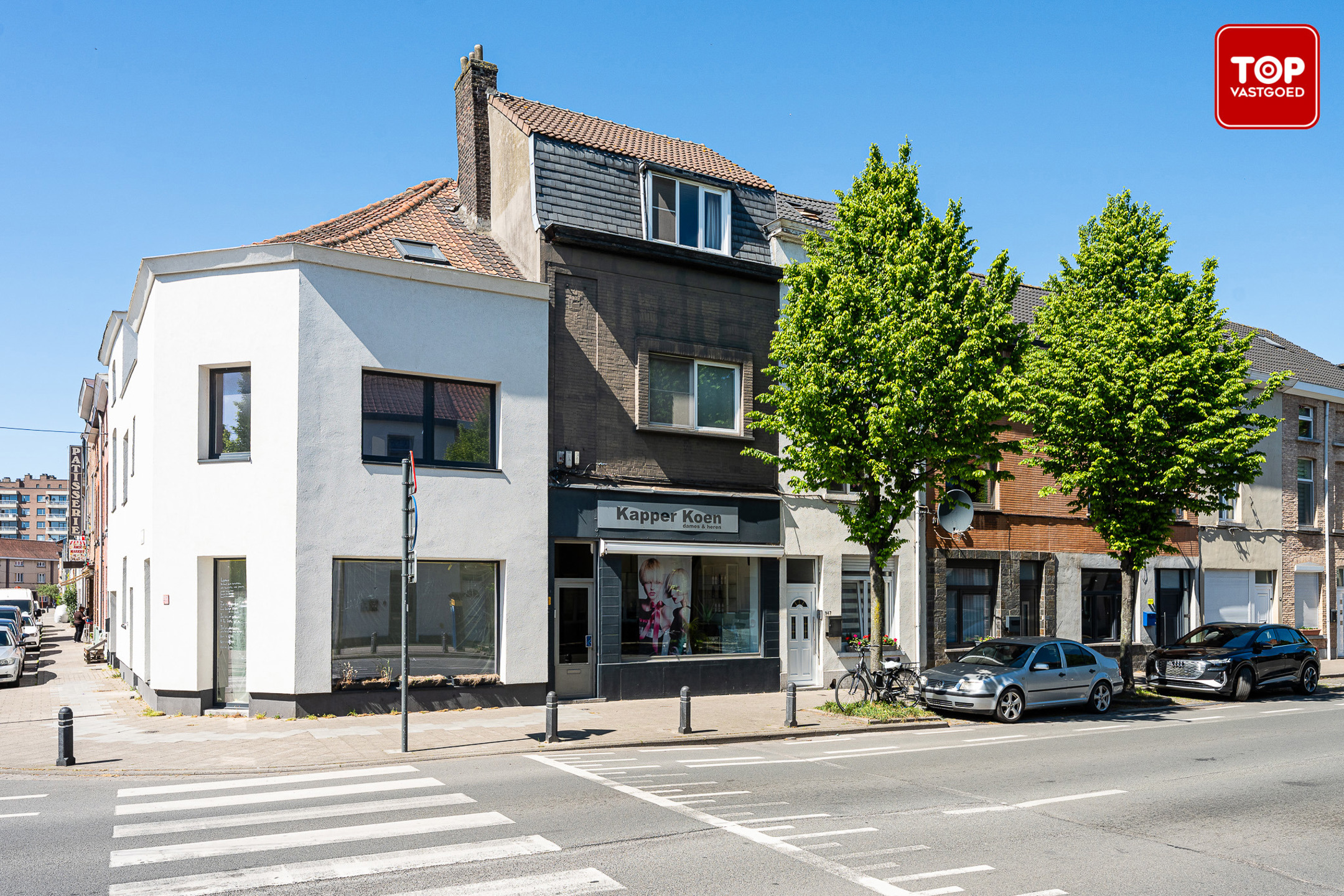 Woning met handelsgelijkvloers op een commercieel interessante ligging. - foto 2