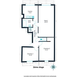 Located right in the heart of Rochefort, within immediate proximity of shops, services, schools and public transport, this apartment enjoys a...