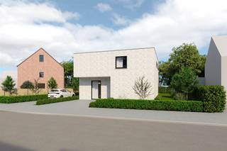 <p><span>Volledig afgewerkte nieuwbouwwoning met mooi, groen zicht</span></p><p><span> </span></p><p><span>Belangrijkste troeven:</span></p><p><span>- Ruime nieuwbouwwoning</span></p><p><span>- Prijs is voor de volledig afgewerkte woning</span></p><p><span>- Afwerking naar keuze volgens lastenboek</span></p><p><span>- Mooie leefruimtes, 4 slpks dankzij leuke indeling!</span></p><p><span>- Perceel van 749m2 - Leuke zongerichte tuin</span></p><p><span>- Ideale ligging: goede bereikbaarheid gecombineerd met een mooie, groene omgeving achteraan</span></p><p><span> </span></p><p><span>Wenst u meer info of een vrijblijvende afspraak, contacteer dan ons kantoor op het nummer 014 39 99 99 en wij helpen u graag verder.</span></p>