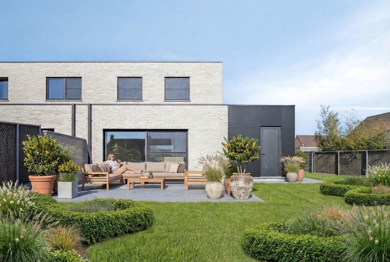 Kleinschalig nieuwbouwproject bestaande uit 2 tijdloze en kwalitatieve halfopen woningen - foto 2