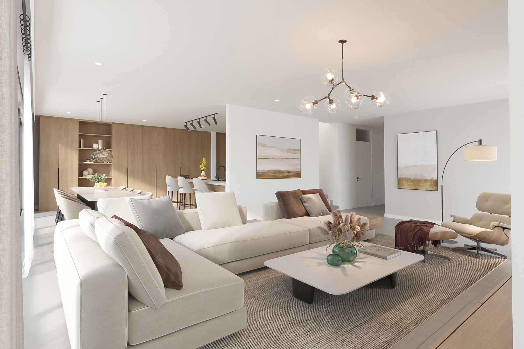 Nieuwbouw koppelvilla op toplocatie op ca. 1599 m² - foto 4