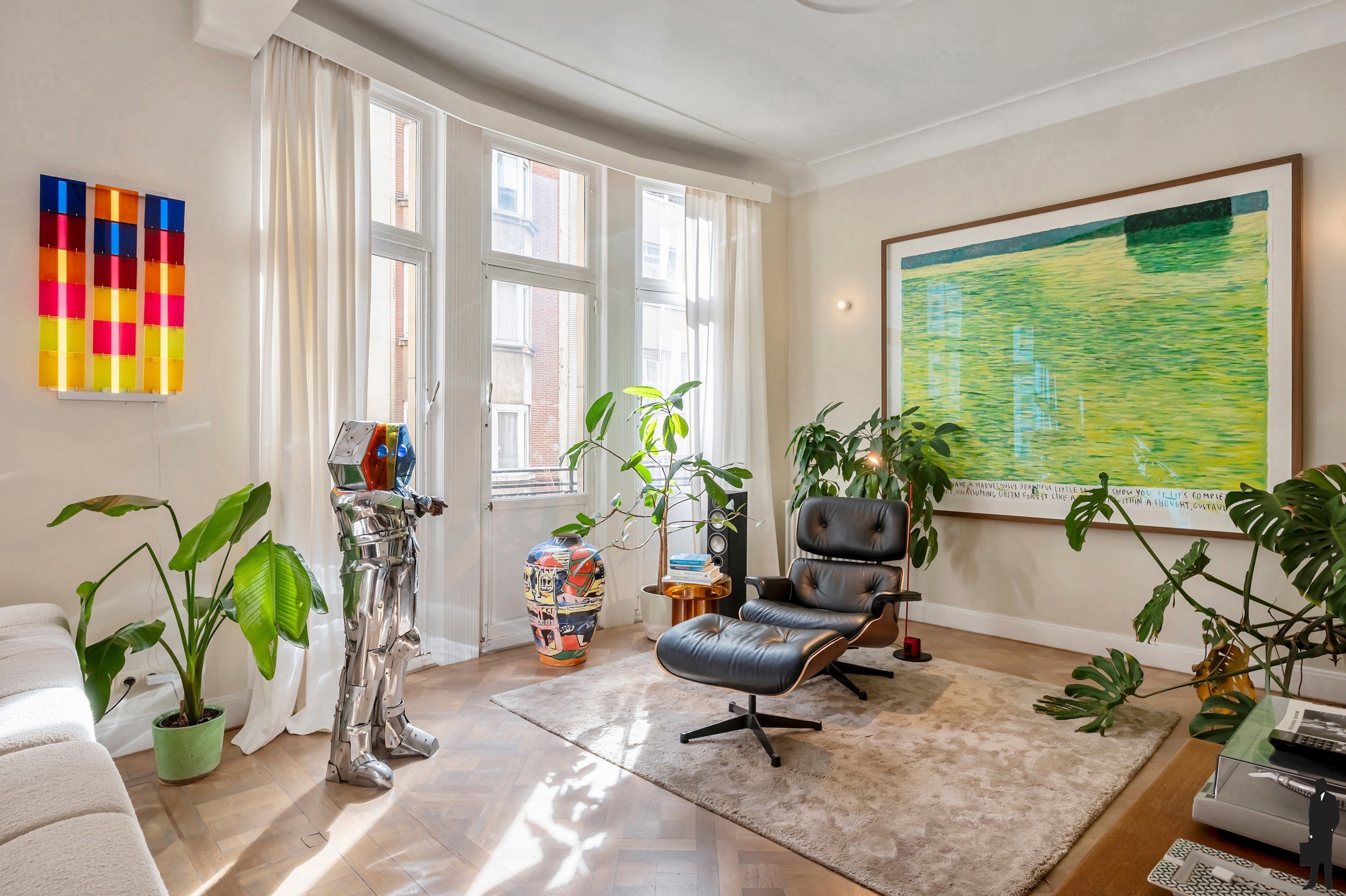 Lichtrijk appartement met authentieke charme - foto 4