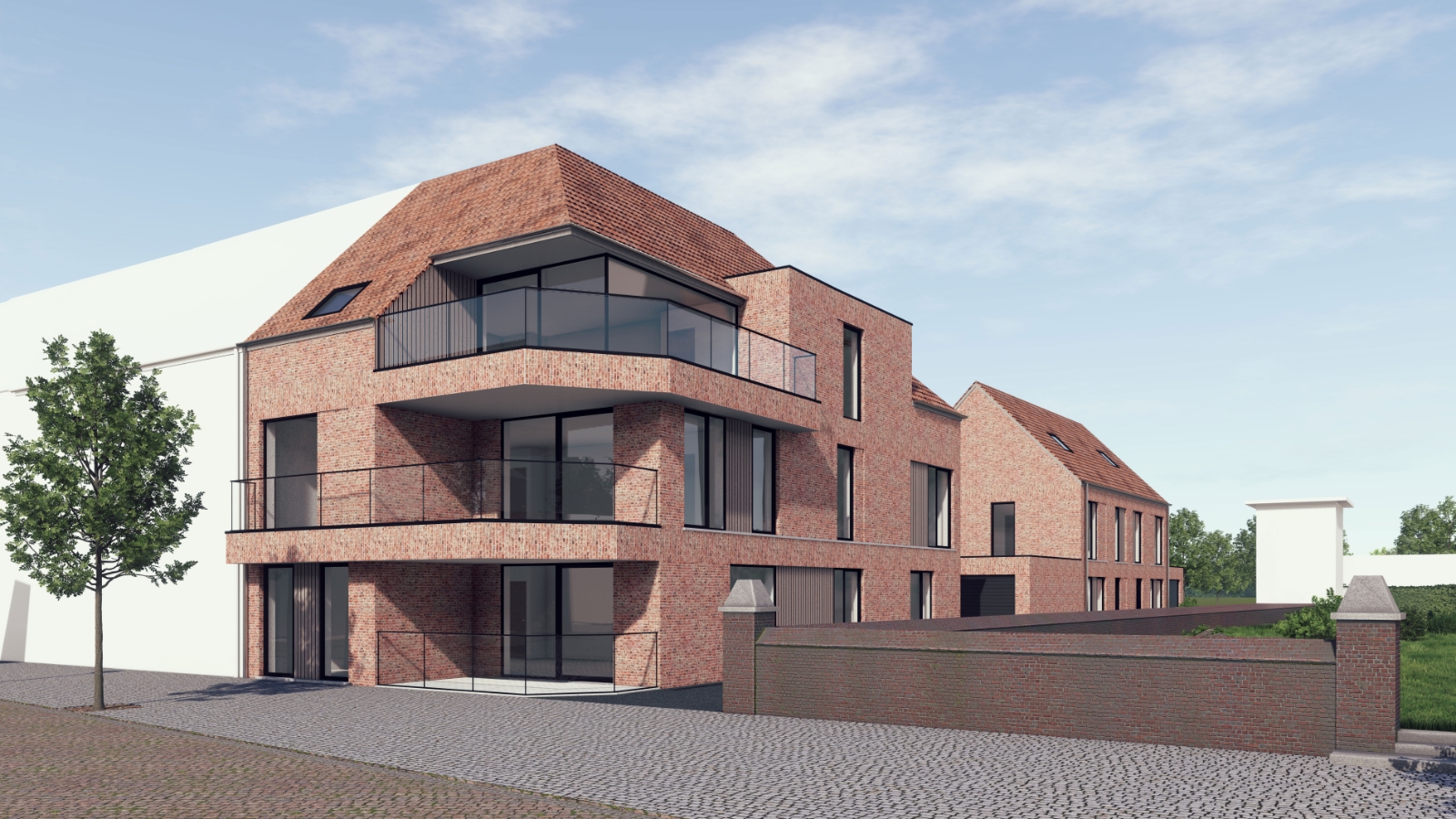 Appartement à vendre à Westrozebeke avec 3 chambres - photo 1