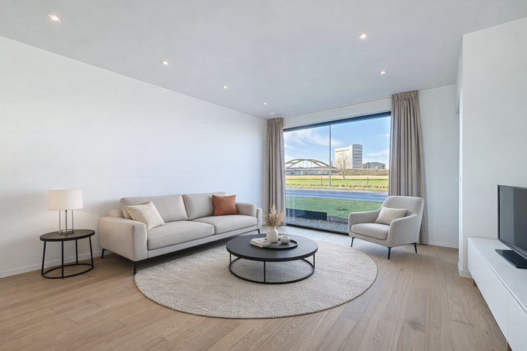 Nieuwbouwwoning op 550m² met 3 slaapkamers en bureel - foto 3